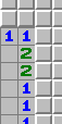 1-2-2-1模式，示例1，未标记